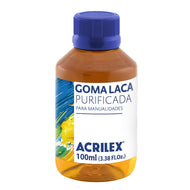 Goma Laca Purificada 100ml Acrilex - 15210