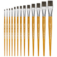 Pincel Condor 441 Chato Especial Orelha de Boi Cabo Longo