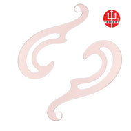 Curvas Francesas Trident Gabarito de Curvas para Desenho Técnico