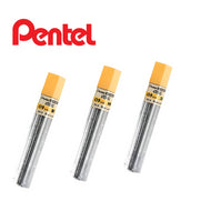 Tubo Mina Grafite Pentel Hi-polymer Super Pentel 0.9mm Com 12 Unidades