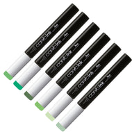 Refil para Marcador Copic Ink Tons de Verde - G