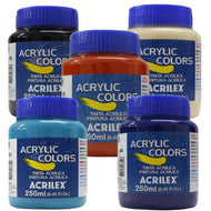Tinta Acrylic Colors para Tela Acrilex 250ml G1 - 13125