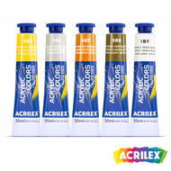 Tinta Acrylic Colors para Tela Acrilex 20ml Metalica - 13123