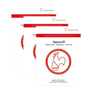Bloco de Papel para Aquarela Hahnemühle Anniversary Pad 425g/m² 24x32cm com 15 Folhas