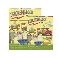 Bloco de Desenho e Pintura Hahnemühle Junior 100g/m² com 20 Folhas