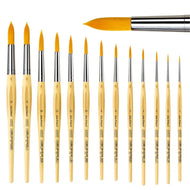 Pincel da Vinci Junior Bristle Sintético Redondo Série 303