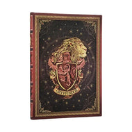 Caderno Paperblanks Midi Harry Potter Gryffindor Journal 120g/m² 13x18cm 144 Páginas Pautado