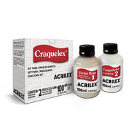 Kit Para Craquelamento Acrilex Craquelex Incolor 100 ml - 17620