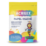 Papel Machê 100g Acrilex - 01210