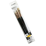 Kit Pincel da Vinci Cerdas Básicas II com 4 Unidades - Série 7407 e 7707 Língua de Gato e Redondo