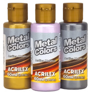 Tinta Acrilica Acrilex Metal Colors 60ml