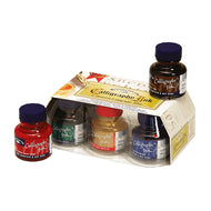 Estojo de Tinta para Caligrafia Winsor & Newton 30ml  com 6 Cores