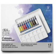Estojo Tinta Aquarela Cotman Winsor & Newton 8ml com 10 Cores