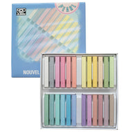 Estojo Giz Pastel Seco Artístico 24 Cores Peroladas Nct-24p - Sakura