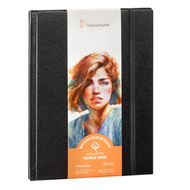 Bloco de Papel para Aquarela Hahnemühle Deckle Edge 250g/m² Retrato 15,3x10,3cm com 30 Folhas
