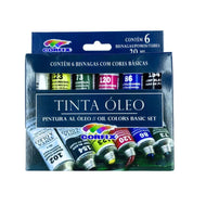 Estojo Tinta Óleo Corfix 20ml com 6 Cores