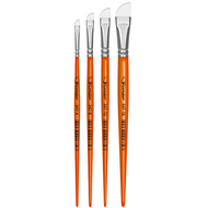 Pincel Condor 347 Faca Sintético Cabo Curto