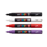 Kit Caneta Posca Pc-1m Uniball Com 4 Unidades