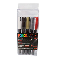 Kit Caneta Posca Pc-1mr Com 05 Unidades