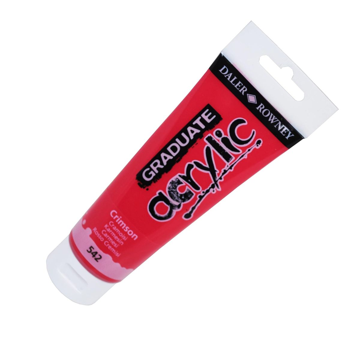 Tinta Acrílica Graduate 120ml Daler & Rowney - 542 Crimson