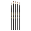 Kit Pincel Artístico Condor 5504 Redondo Filamento Sintético 5 Unidades?