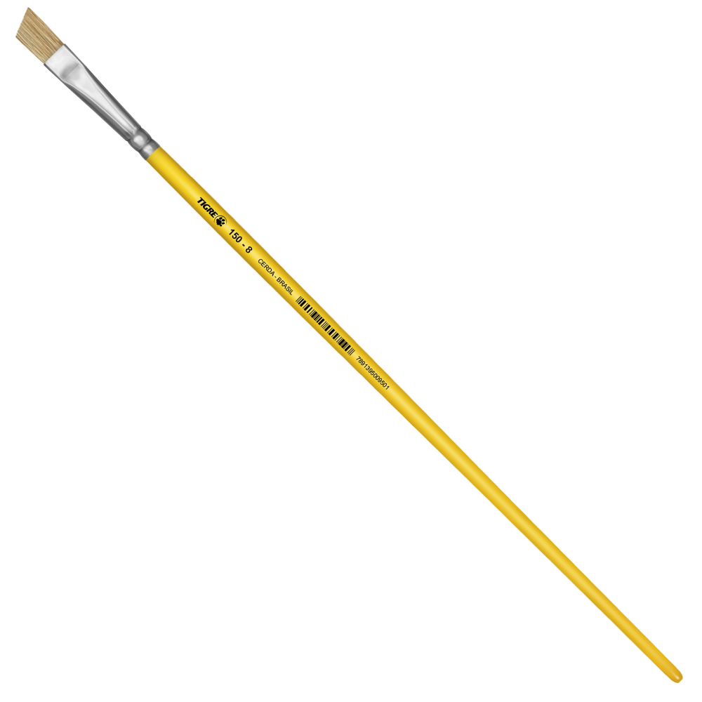 Pincel Chanfrado Tigre 150 Cerda Natura