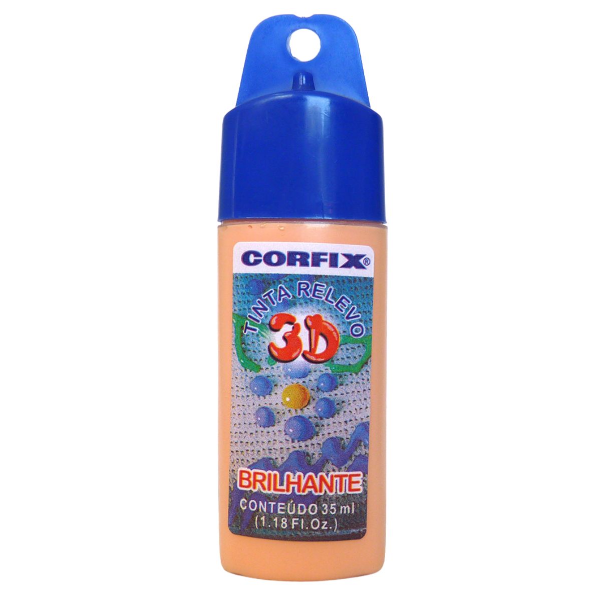 Tinta Relevo 3D Corfix Brilhante 35ml - 14400