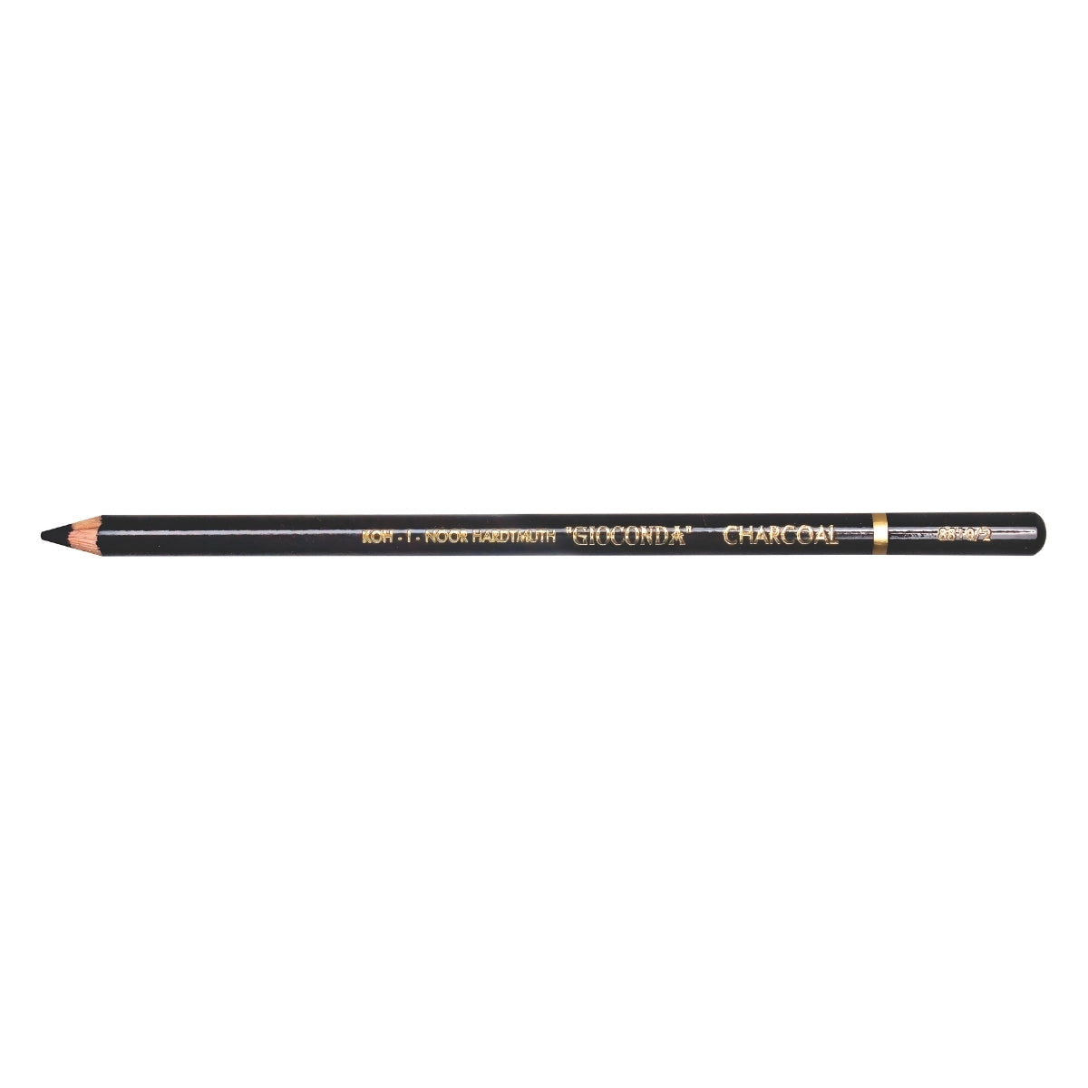 Lápis Carvão Gioconda Preto Macio Koh-i-noor 8810/2