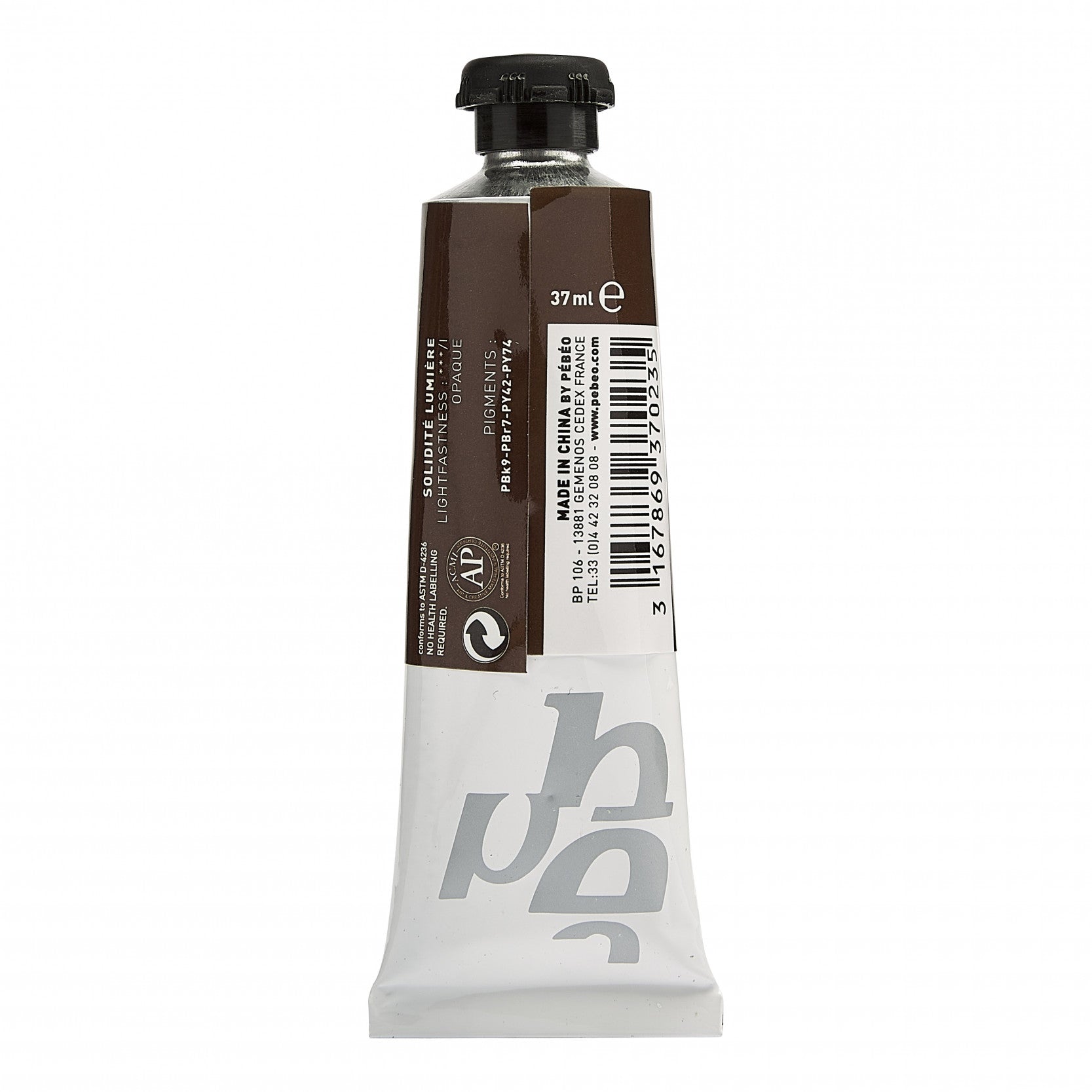 100693-tinta-oleo-xl-pebeo-37ml-023-marrom-terra-queimada-616835