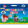 Estojo Massinha Soft para Modelar 180g com 12 Cores Glitter - Utiguti