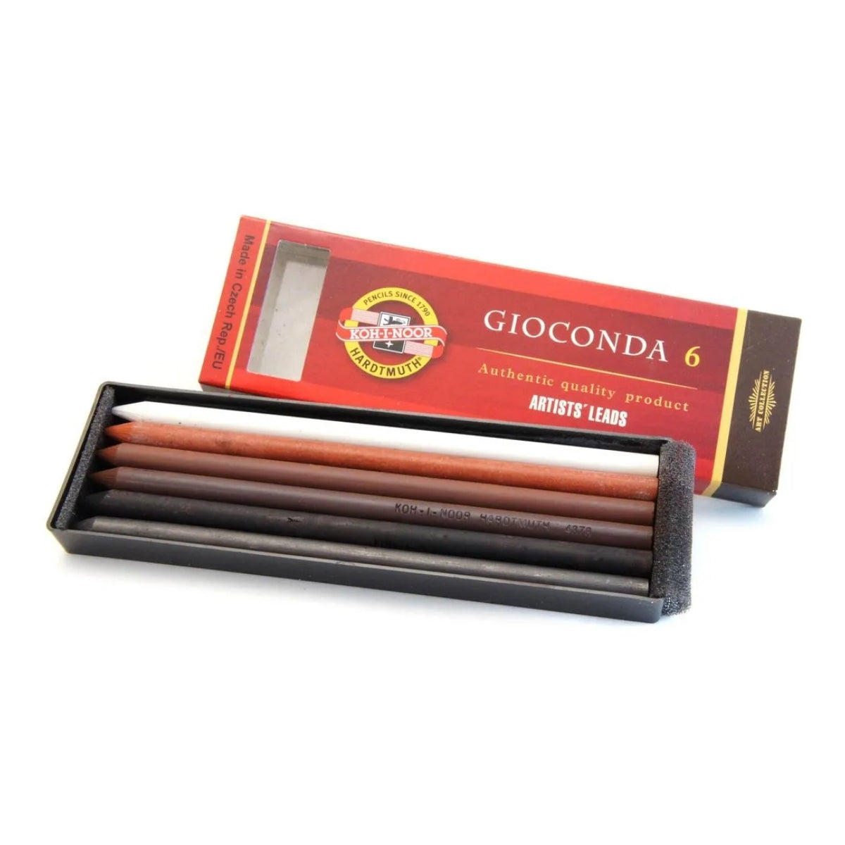 Mina Grafite Variada Gioconda Caixa com 6 Peças Koh-i-noor 4869-i