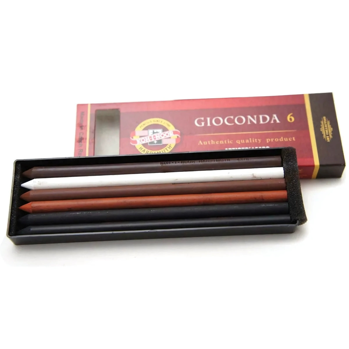 Mina Grafite Variada Gioconda Caixa com 6 Peças Koh-i-noor 4869-iii