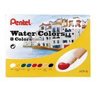 Estojo Tinta Aquarela Htp 6ml com 8 Cores