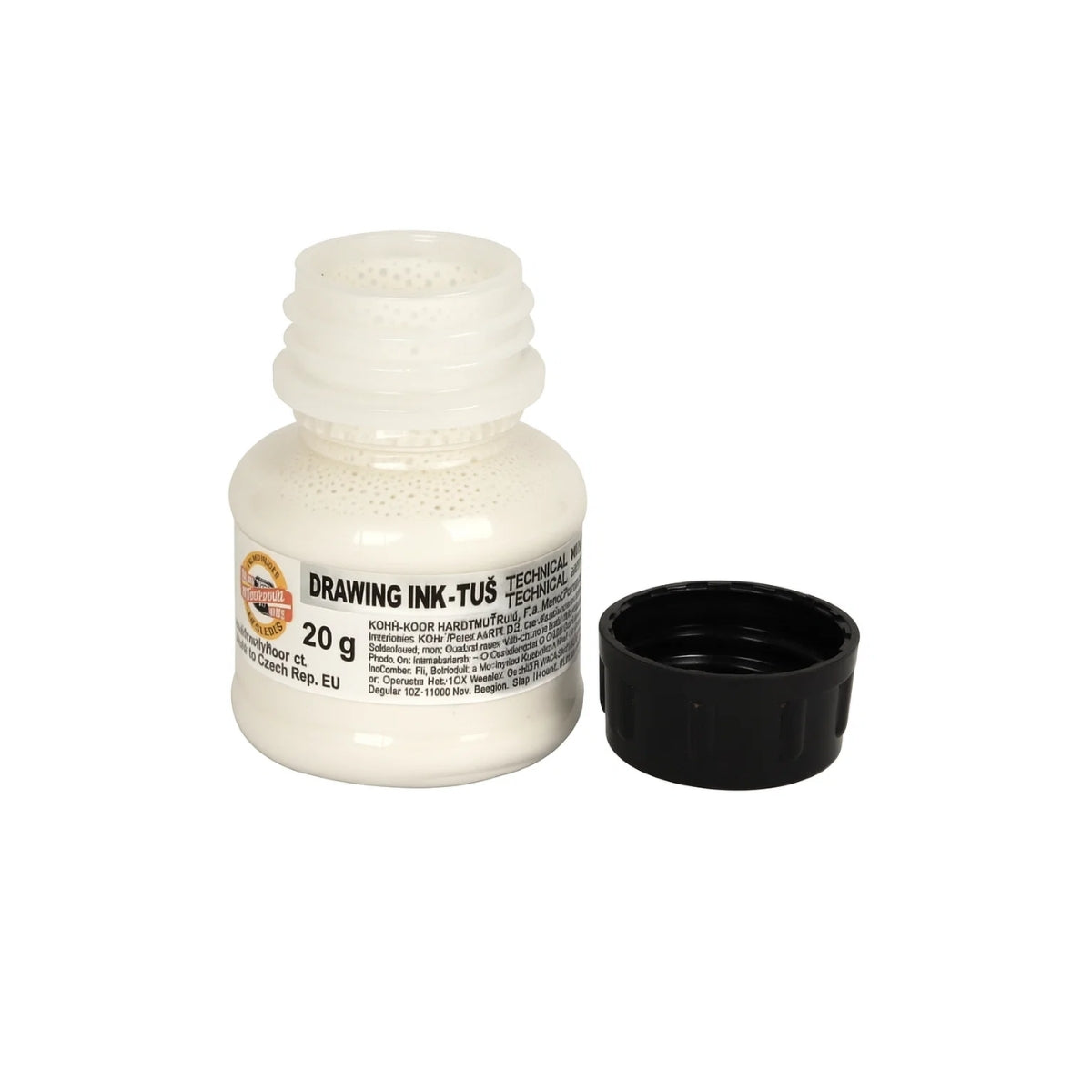 Tinta Caligrafia Drawing Ink Koh-i-noor 20g Branco