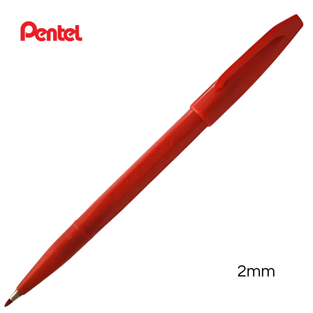Marcador Sign Pen 2mm Vermelho - Pentel