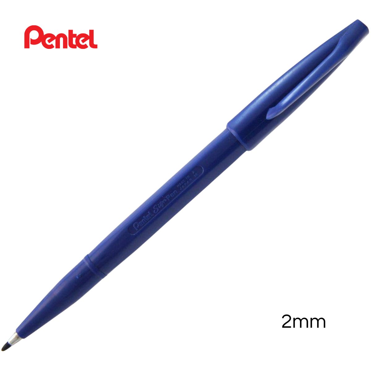 Marcador Sign Pen 2mm Azul - Pentel