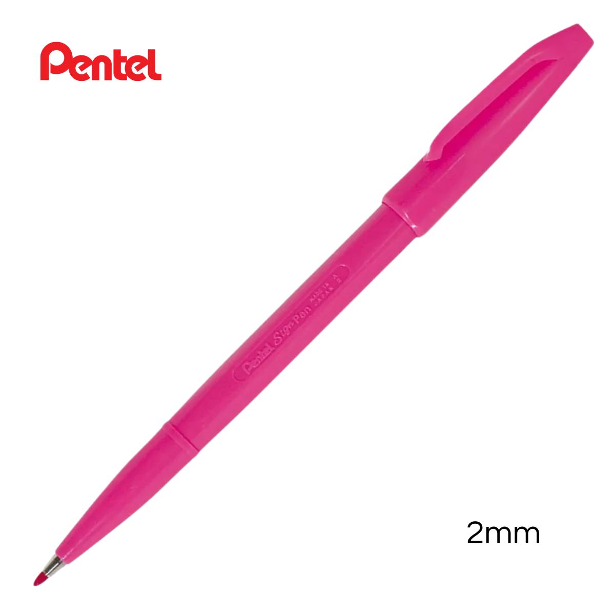 Marcador Sign Pen 2mm Rosa - Pentel