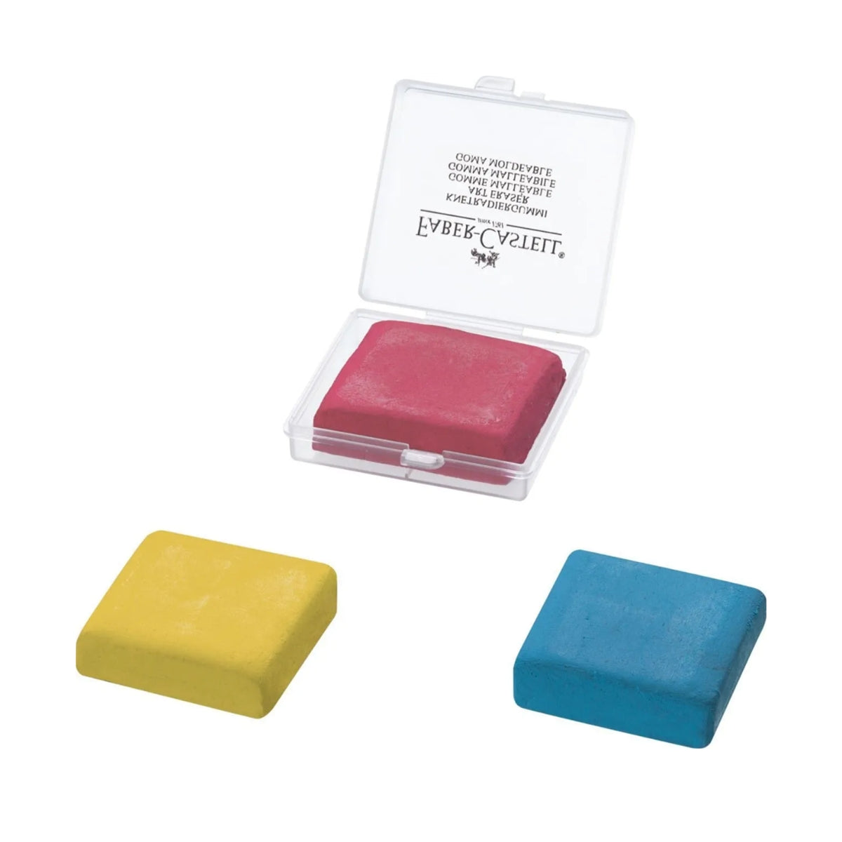 Borracha Maleável para Artes Colorida Faber-castell 127321