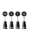 Estojo Caneta Pitt Black Fineliner 4 Pontas Faber-castell 167115