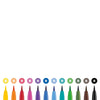 Estojo Caneta Pitt 12 Cores Intensas Faber-castell 267421