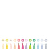 Estojo Caneta Pitt Tons Pastéis 12 Cores Faber-castell 267420