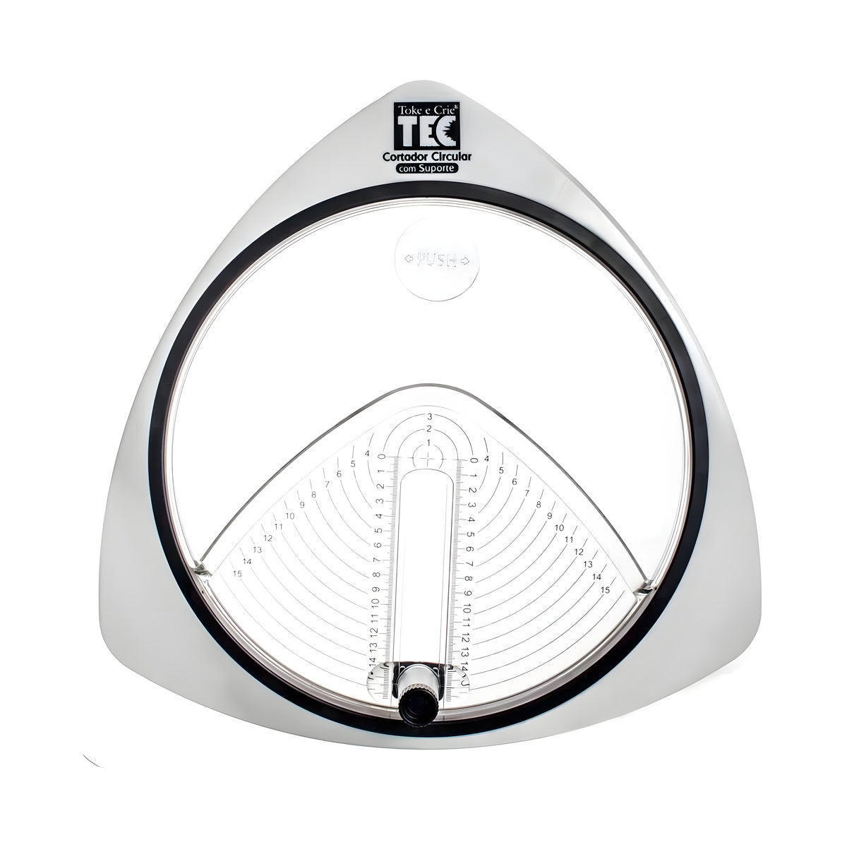 Cortador Guilhotina Circular Suporte Com 3 Laminas Toke Crie