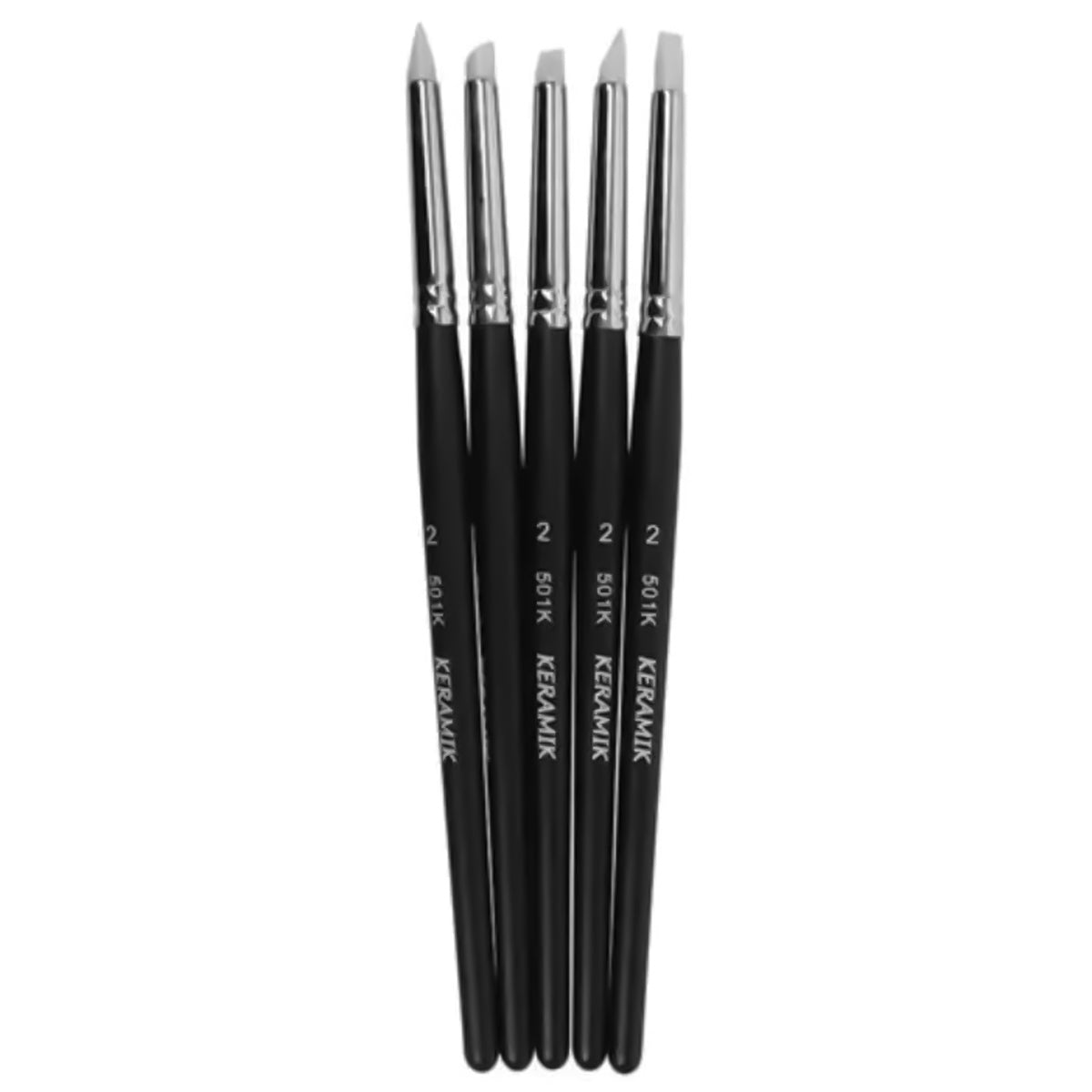 Kit Pincéis Modeladores N.2 com 5 Unidades