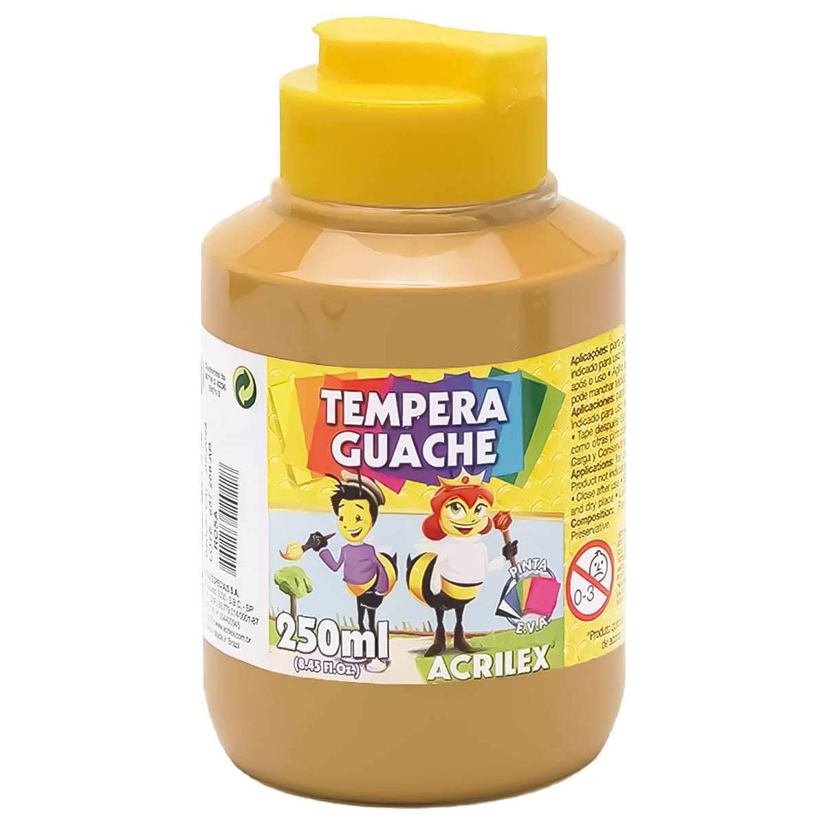103993-tinta-tempera-guache-acrilex-250ml-564---amarelo-ocre-364279