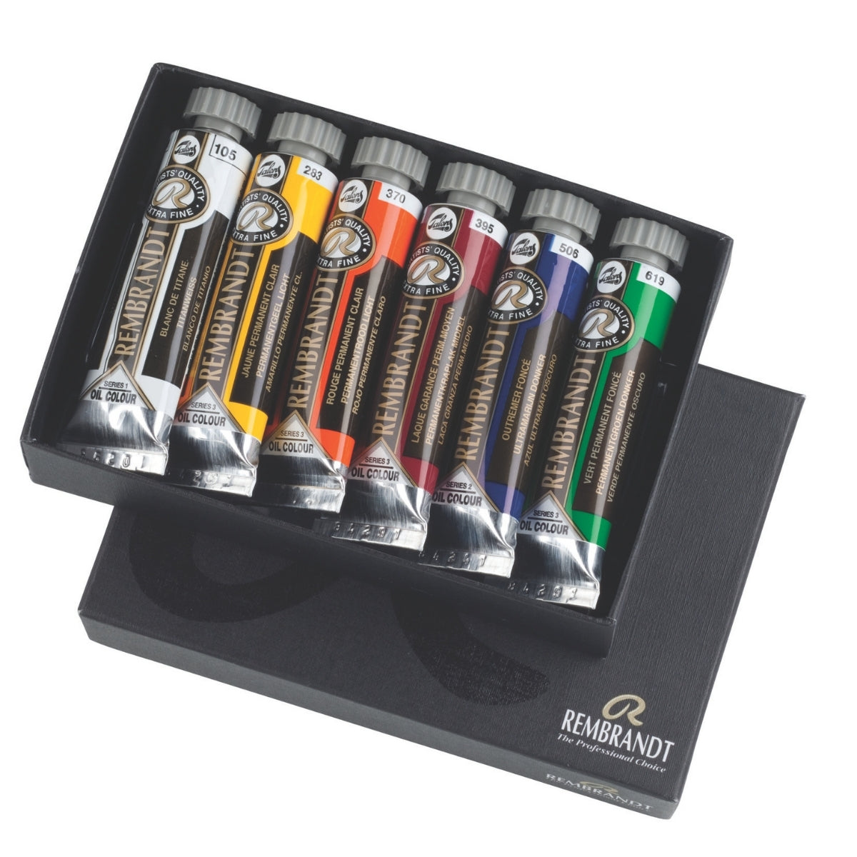 Estojo de Tinta Óleo Rembrandt 15ml com 6 Cores - Royal & Talens 01822306