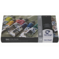 Estojo de Tinta Óleo Van Gogh 20ml com 10 Cores - Royal & Talens 02820410