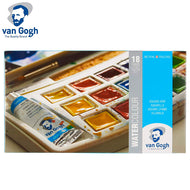 Estojo de Aquarela em Pastilhas Van Gogh com 18 Cores - Royal & Talens 20808618