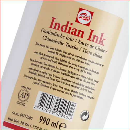 Tinta Nanquim 990ml - Royal & Talens 44717000