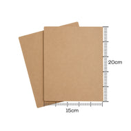 Placa Madeira Mdf Cru 20x15cm 6mm
