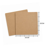 Placa Madeira Mdf Cru 30x30cm 6mm